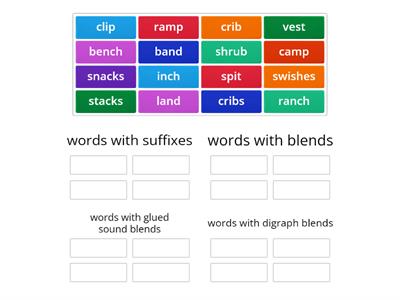 2.2 word sort