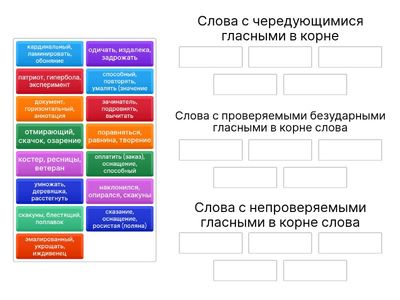  ОГЭ гласные