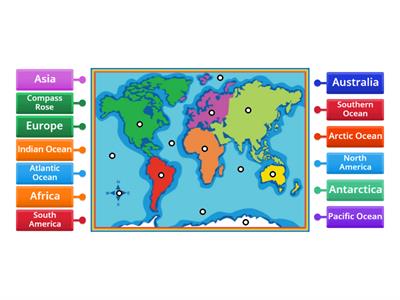 Continents and Oceans