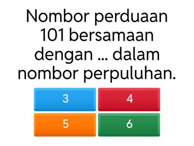 subjek ASK : Nombor Perduaan