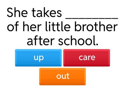 Expressions and phrasal verbs with Take