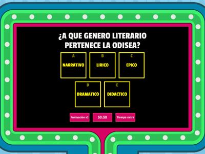 GENEROS LITERARIOS - Secundaria