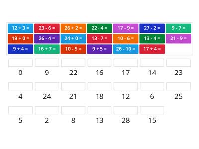 addition subtraction match up v2