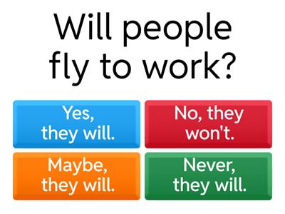 Future Predictions Quiz 4TH 