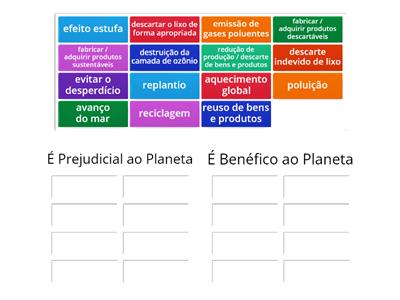 Cuidando do Planeta