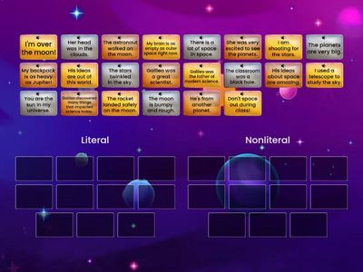 Literal vs Nonliteral 
