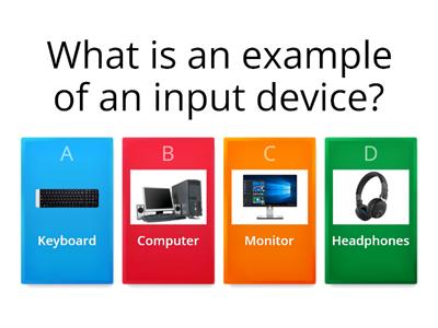 Computer - input and output devices