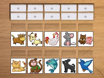 聽力測驗-看圖示字-2動物-郡群初級認證