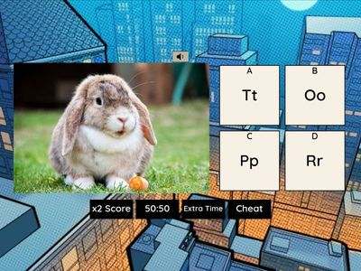 Alphabet words quiz A-T Gameshow quiz