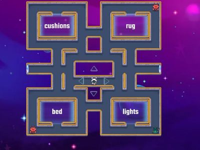 Bedroom objects maze OU3 U2