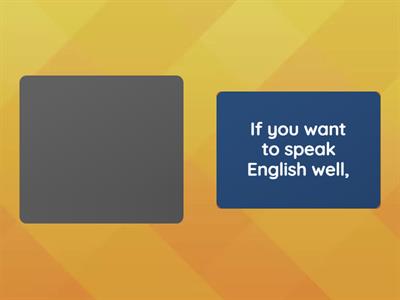 First Conditional