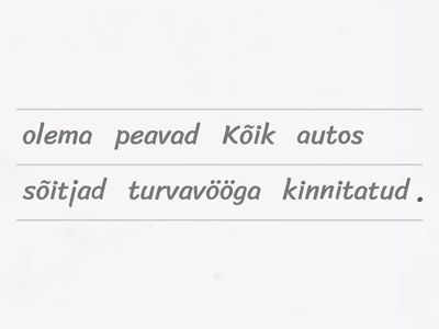 7kl-Moodusta laused OZ