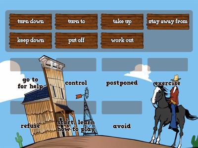 MG1 U6 Listen and Discuss: Match the phrasal verbs with their meanings