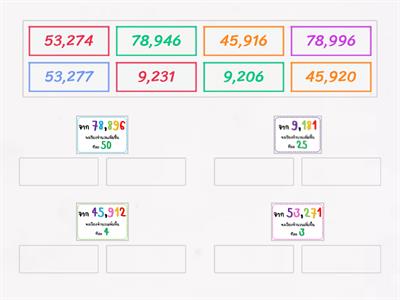 คณิตศาสตร์ ป.3 ลองสิ ลองเรียงลำดับแบบรูปของจำนวน