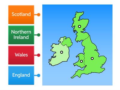 Uk Map Labelling for Scotland topic