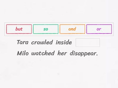 Tara and Milo (Coordinating Conjunctions)