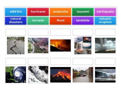 Natural Disaster Match Up