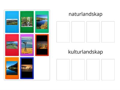 Naturlandskap/kulturlandskap