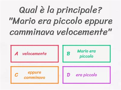 Analisi del periodo - principale