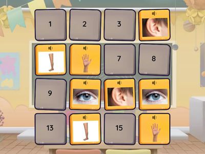 Херсон ЗДО №22 Галина Лебедєва Парні частини тіла людини