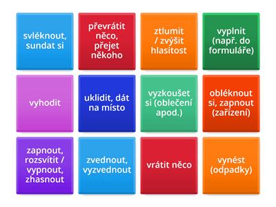 Project 5 Unit 4C - Phrasal verbs