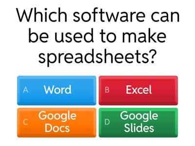 Spreadsheets 