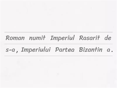 Recapitulare istorie clasa aV-a