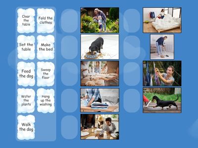 Housework vocabulary