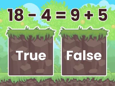 Balanced Equations:  True or False to 20