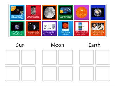 Earth, Sun, and Moon