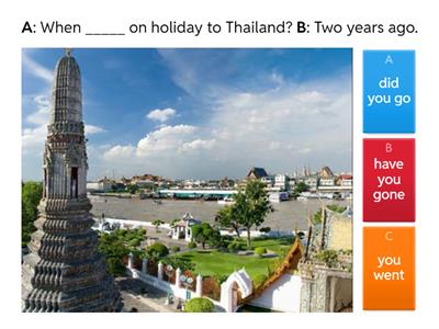 Present Perfect - Past Simple