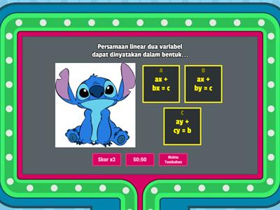 Sistem Persamaan Linear Dua Variabel 