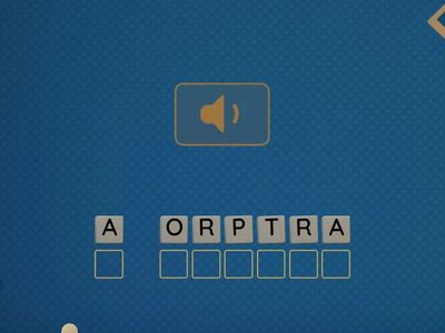  Pirates vocabulary anagrams / sound IBYC5°