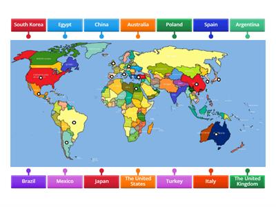 5º. Unit 4. Around the world