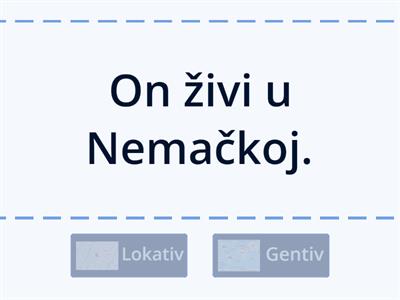 Lokative vs Genitive