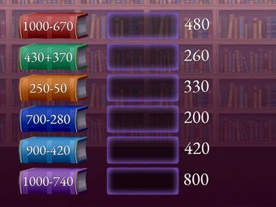 Сложение и вычитание трехзначных чисел