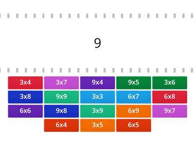 Tablica množenja 3-6-9