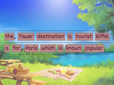 Non-defining relative clauses Sentence order