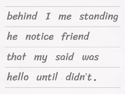 B1 Vocabulary Words and Sentence Structure