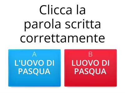 decisione ortografica di parole