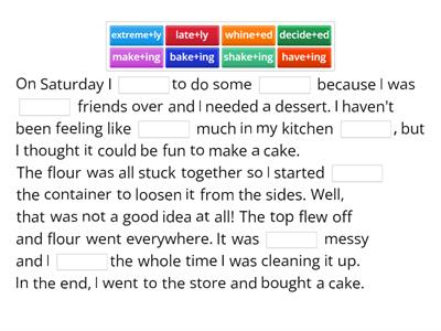  E-Drop Rule sentences