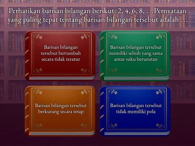 KUIS BARISAN ARITMETIKA