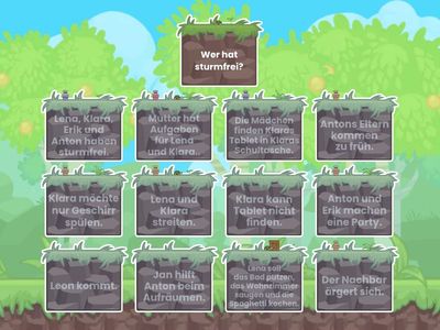 Motivationsgeschichte - pitanja i odgovori za Leseverstehen