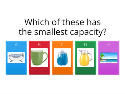 Capacity Quiz