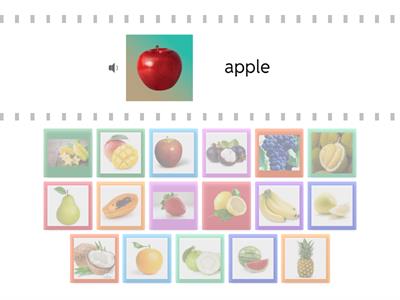 水果英文一年級