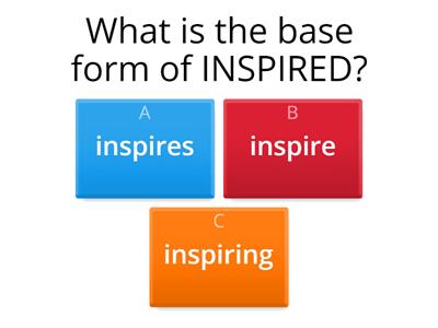 Regular Past Tense Verbs