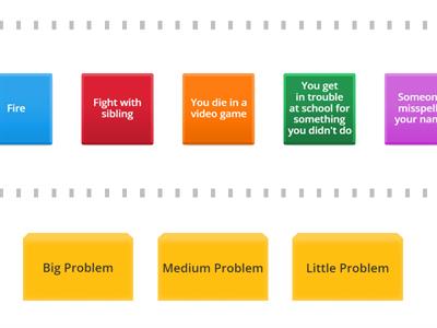 Big, Medium, or Little Problem?