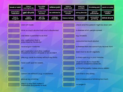 Addictions-collocations