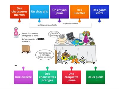 MTDF - Leçon 5 Action! - Sous la table il y a...