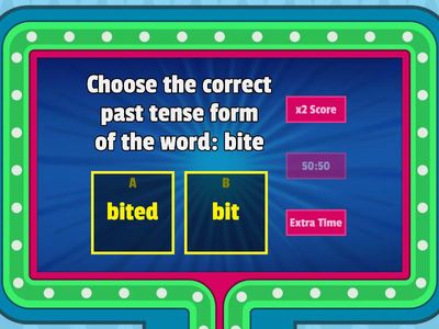 Past tense Game Show*